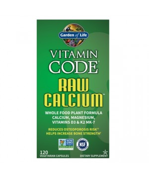 Vápník - RAW Vitamin Code - 120 kapslí